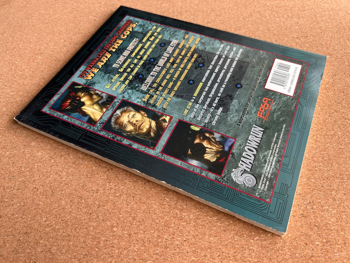 Shadowrun Second Edition - Lone Star 7115 - FASA Paperback (1994)