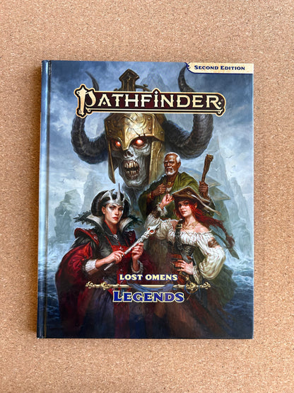 Pathfinder Second Edition - Lost Omens Legends - Paizo Hardcover (2020)
