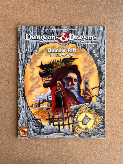 Dungeons & Dragons Game Accessory - Thunder Rift TSR9357 - Paperback (1992)