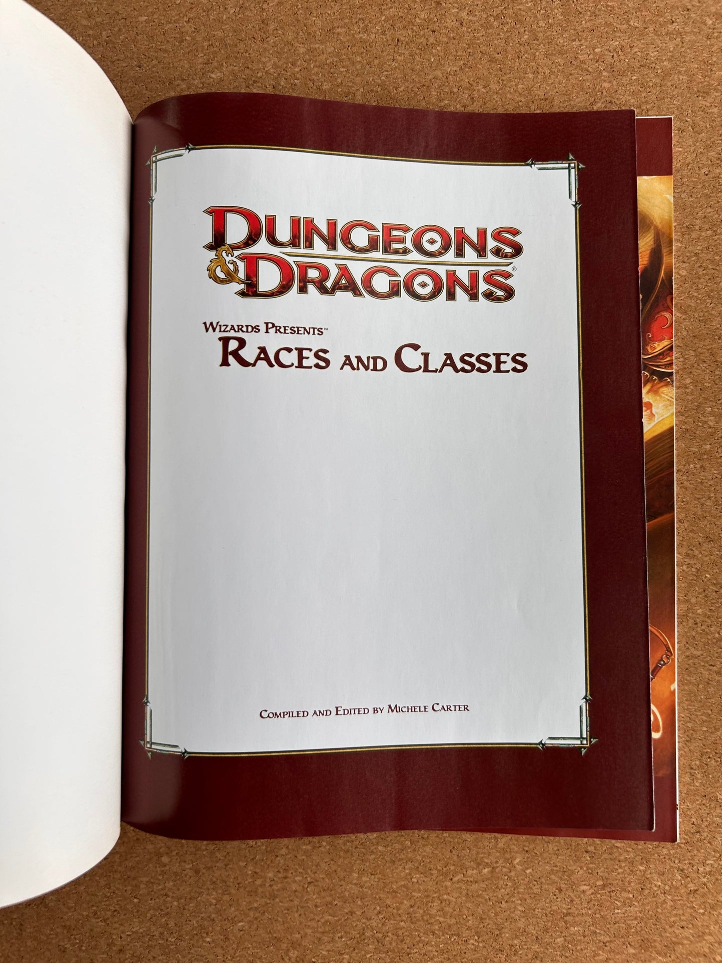 Dungeons & Dragons 4th Edition Preview - Wizards and Classes - WOTC Paperback (2007)
