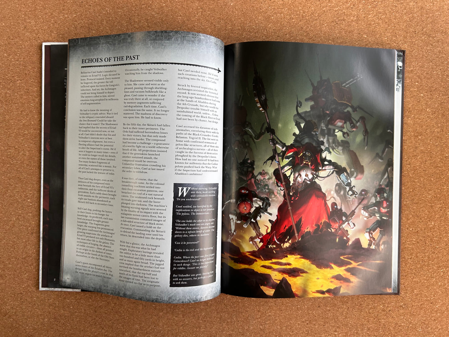 Warhammer 40K Supplement - Gathering Storm I Fall of Cadia - Games Workshop Hardcover (2017)