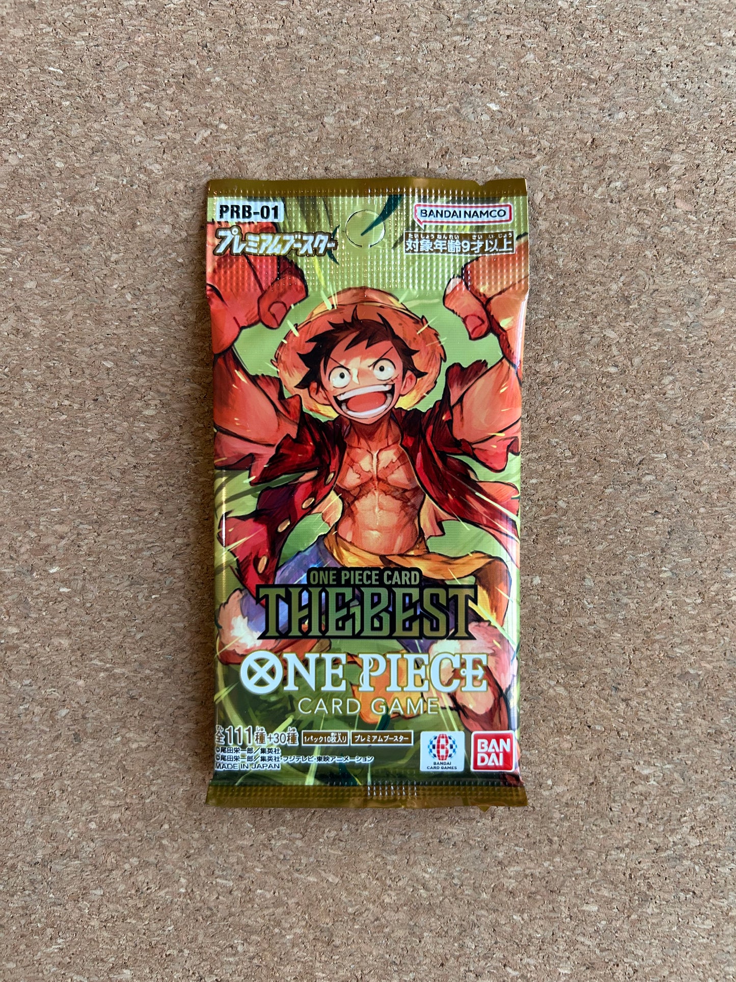 One Piece Card Game Booster Pack: The Best PRB-01 Japanese - Bandai Namco