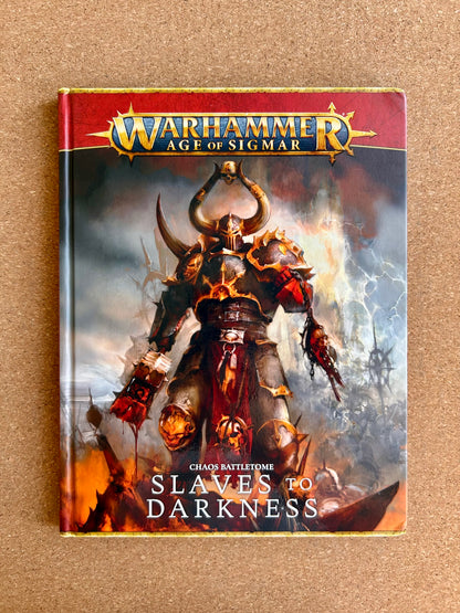 Warhammer Age of Sigmar 3rd Edition - Chaos Battletome Slaves to Darkness - Hardcover (2022)