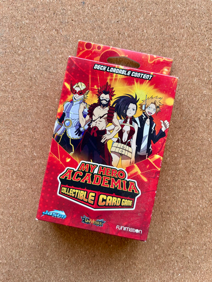 My Hero Academia Collectible Trading Card Game - Deck Loadable Content - Funimation (2022)