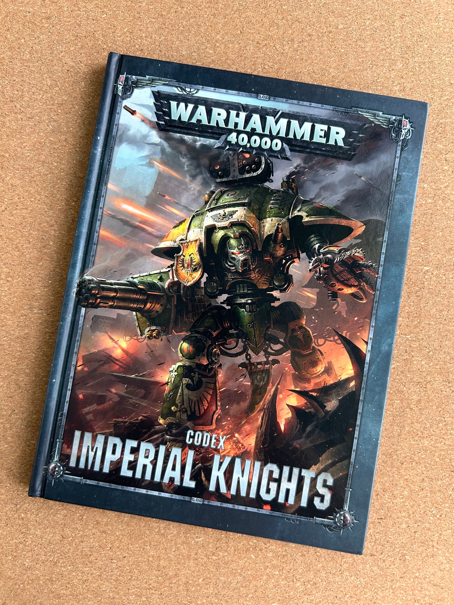 Warhammer 40K 8th Edition - Imperial Knights Codex - Hardcover (2018)