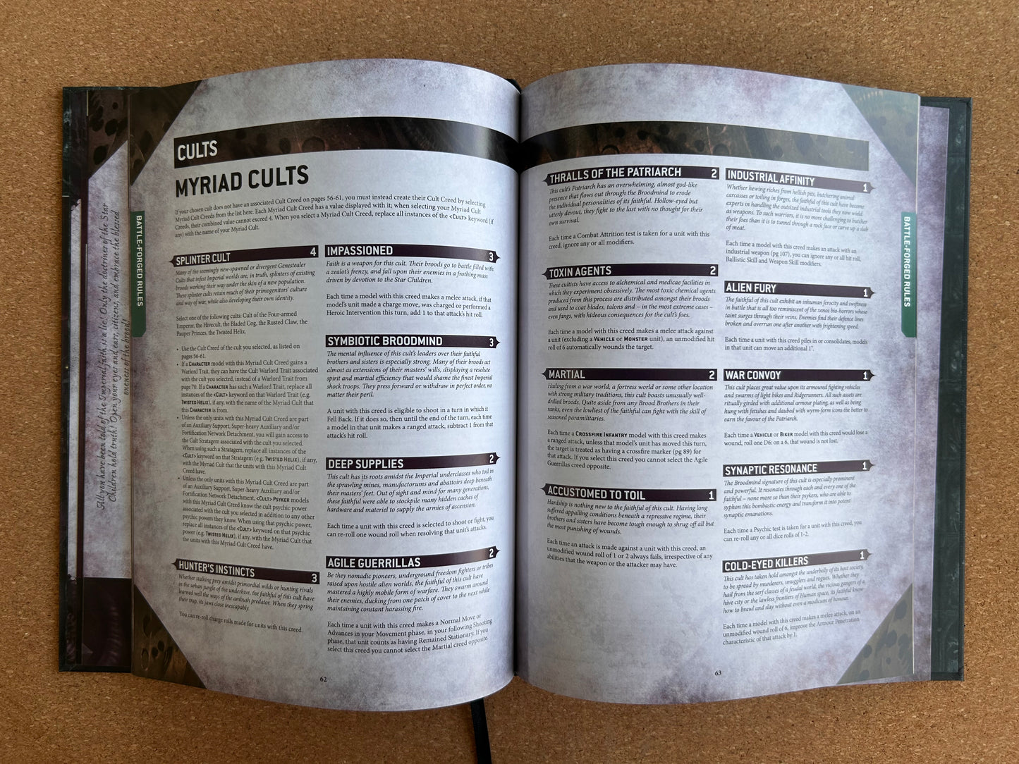 Warhammer 40K 9th Edition - Genestealer Cults Codex - Hardcover (2021)