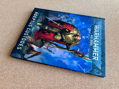 Warhammer 40K 10th Edition - Adeptus Custodes Codex - Games Workshop Hardcover (2024)