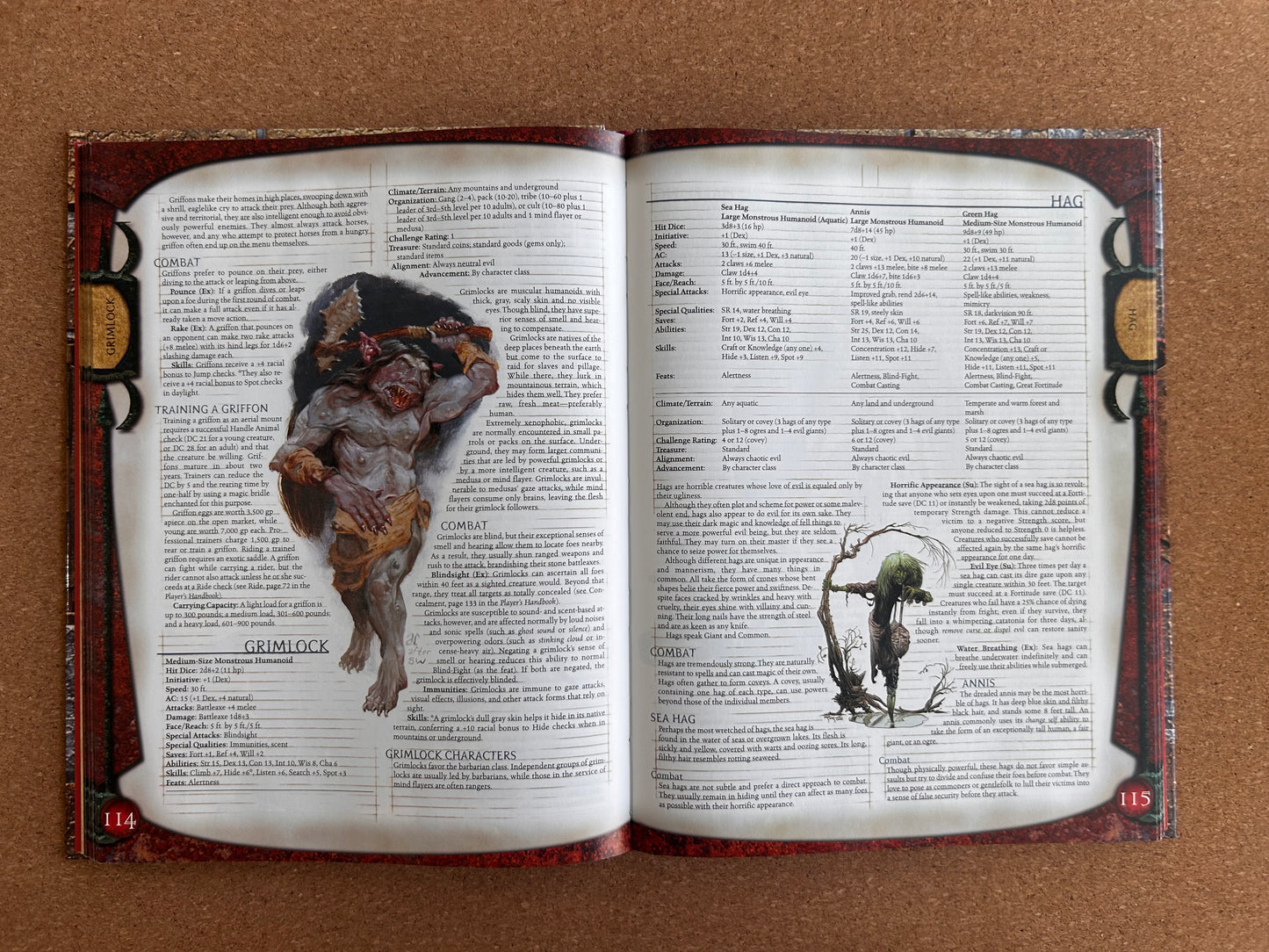Dungeons & Dragons 3.0/3.5 - Monster Manual Core Rulebook III - WOTC Hardcover (2000)