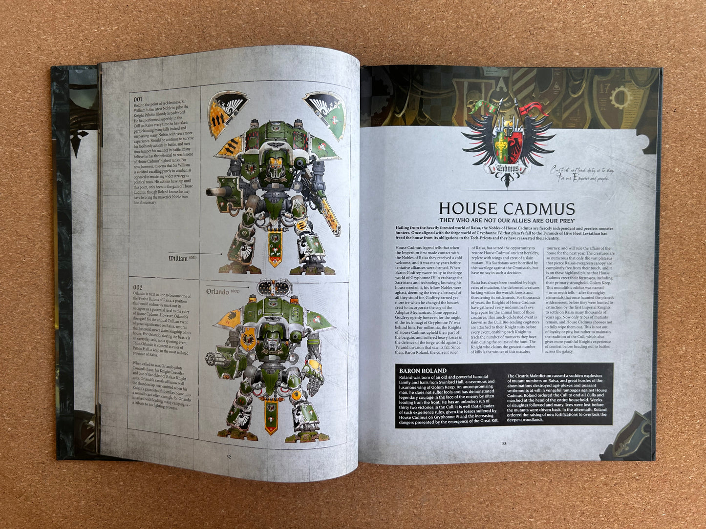 Warhammer 40K 9th Edition - Imperial Knights Codex - Hardcover (2022)