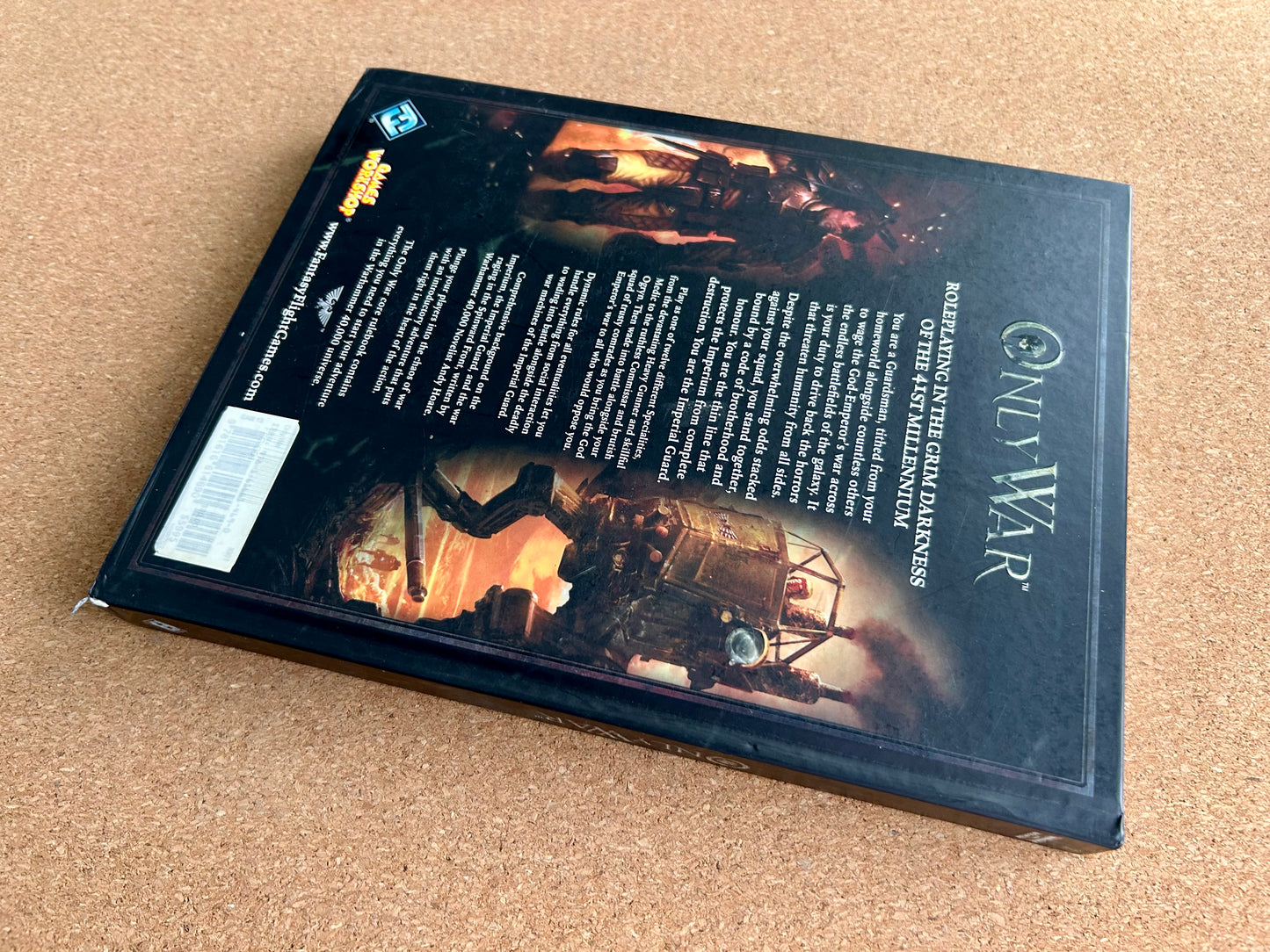 Warhammer 40K Roleplay: Only War - Core Rulebook - Hardcover (2012)