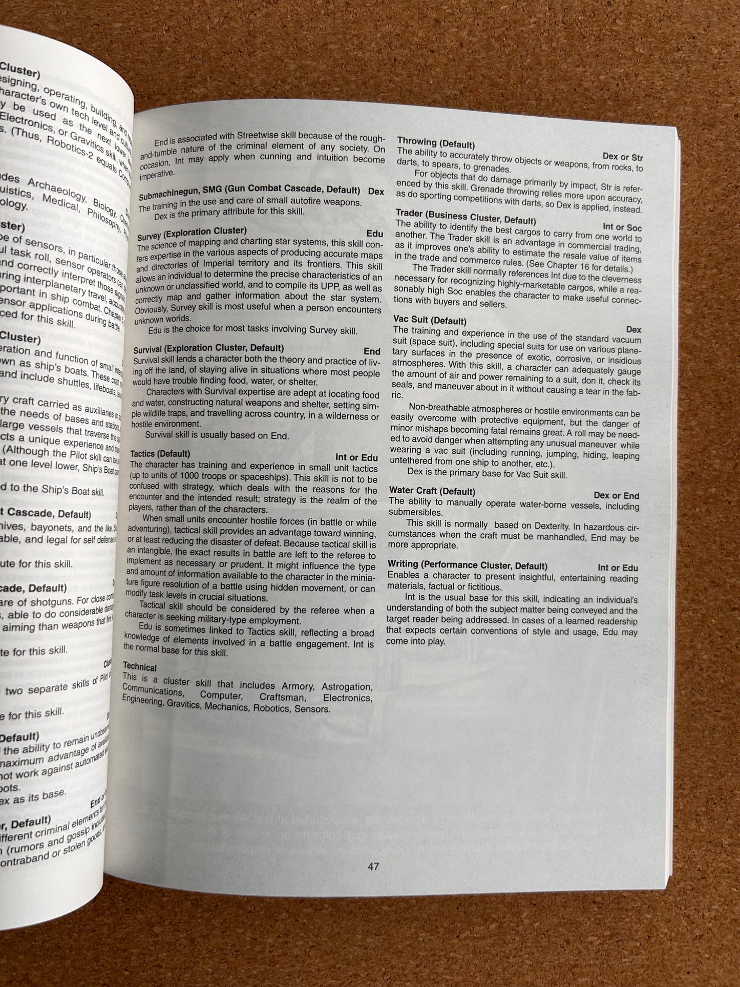 Marc Miller’s Traveller 4th Edition - RPG Rulebook - Paperback (1996)