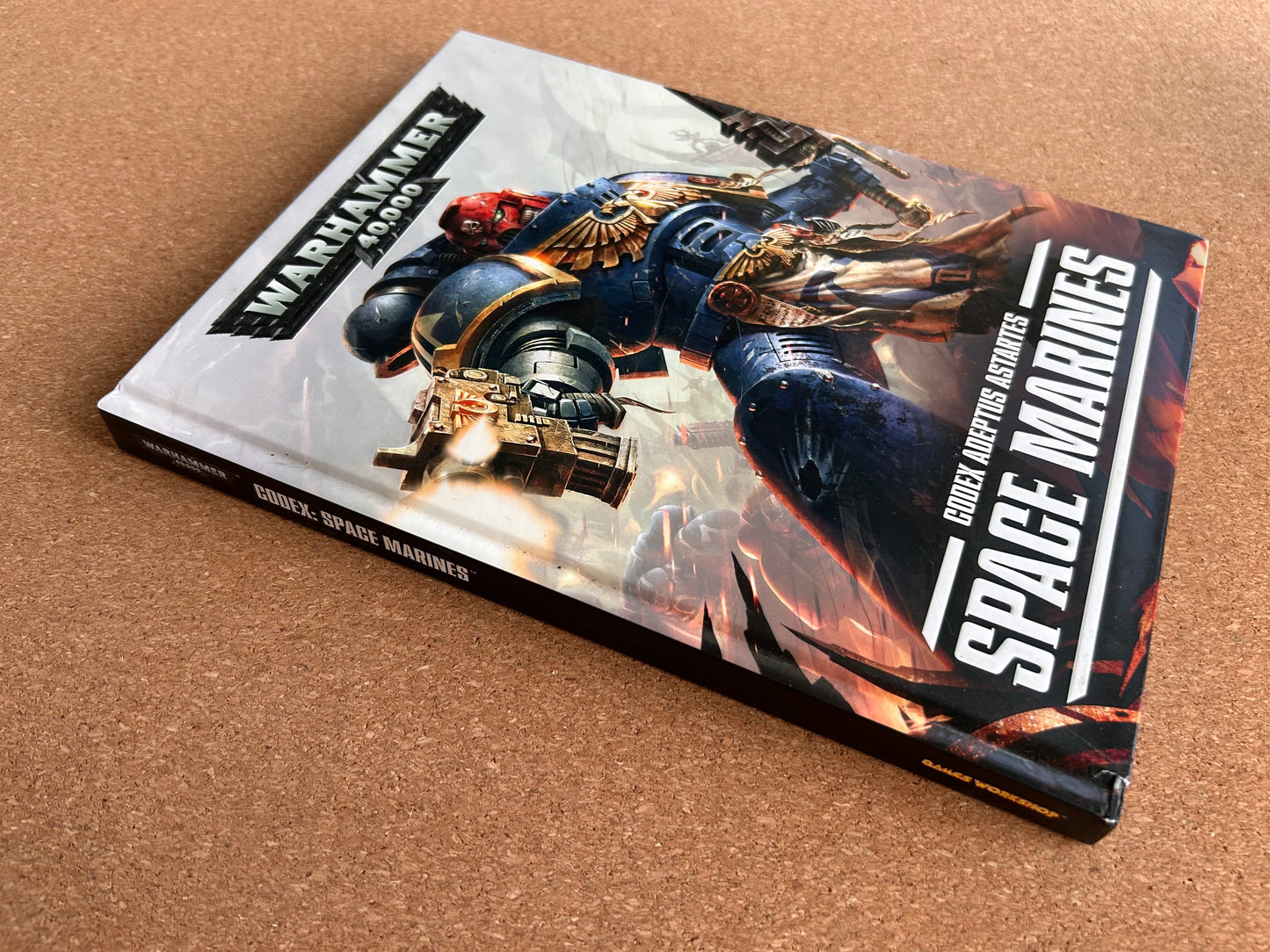 Warhammer 40K 7th Edition - Space Marines Codex - Games Workshop Hardcover (2015)