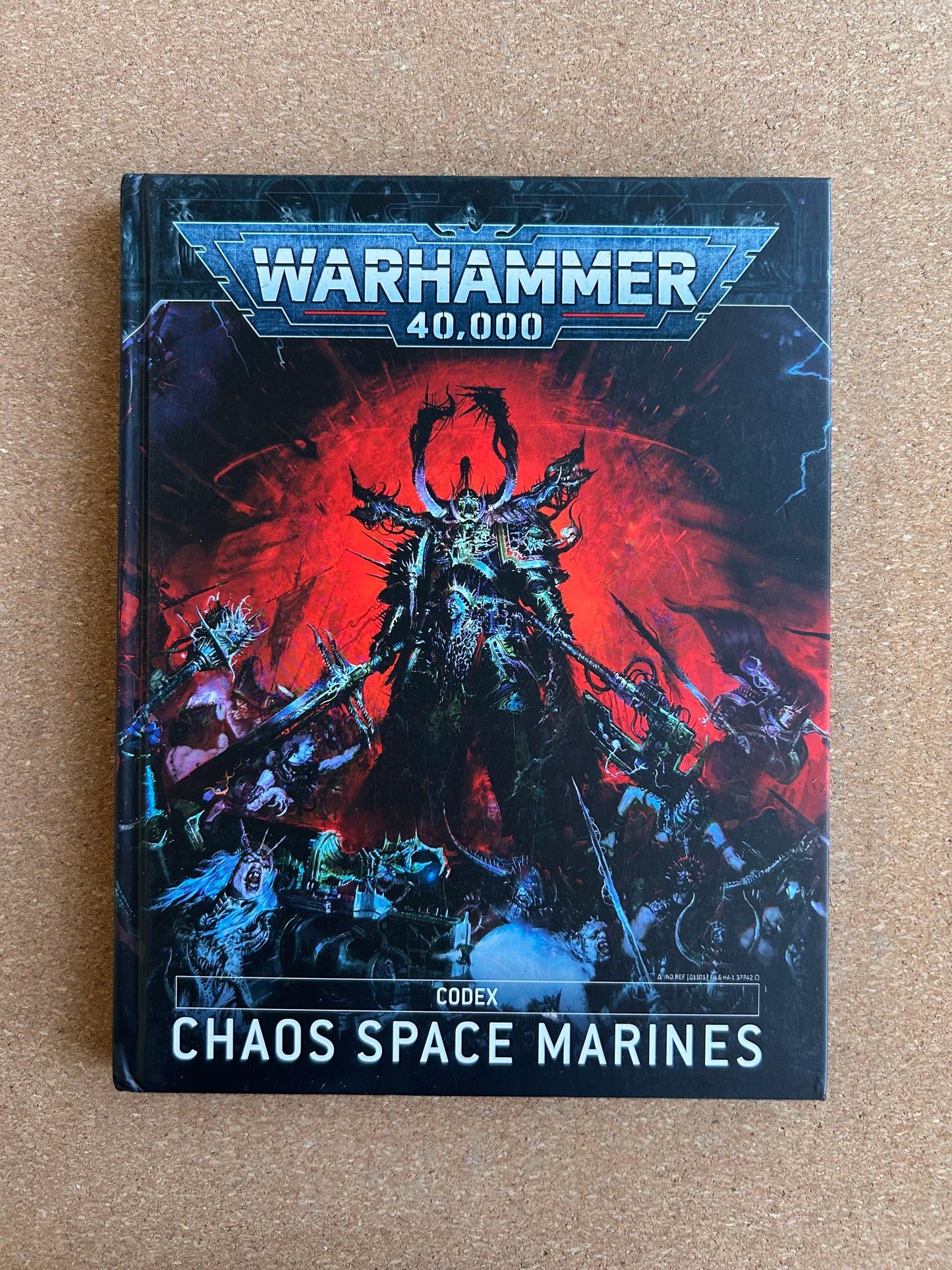 Warhammer 40K 9th Edition - Chaos Space Marines Codex - Hardcover (2022)