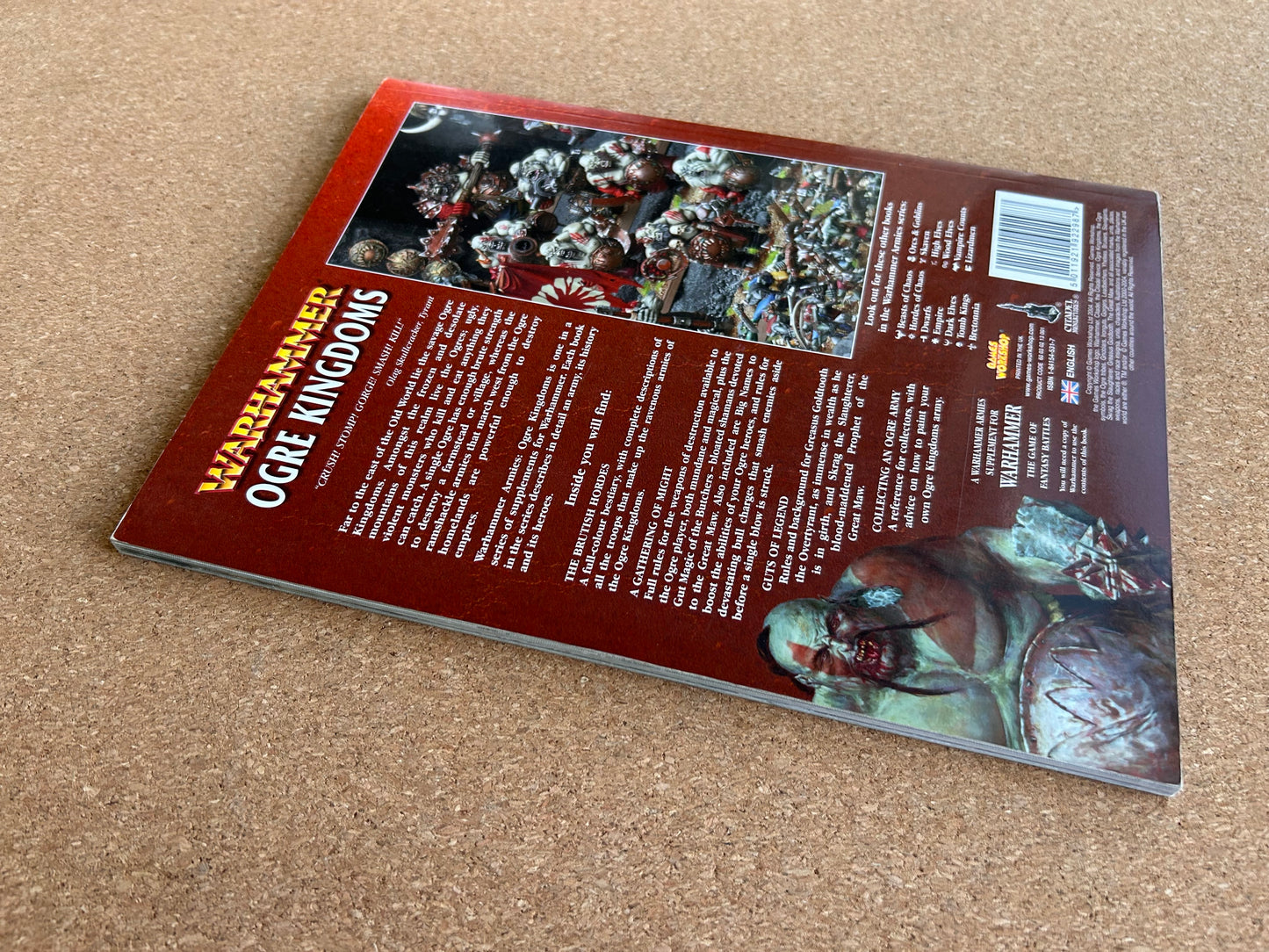 Warhammer Fantasy Armies Codex - Ogre kingdoms - Games Workshop Paperback (2004)
