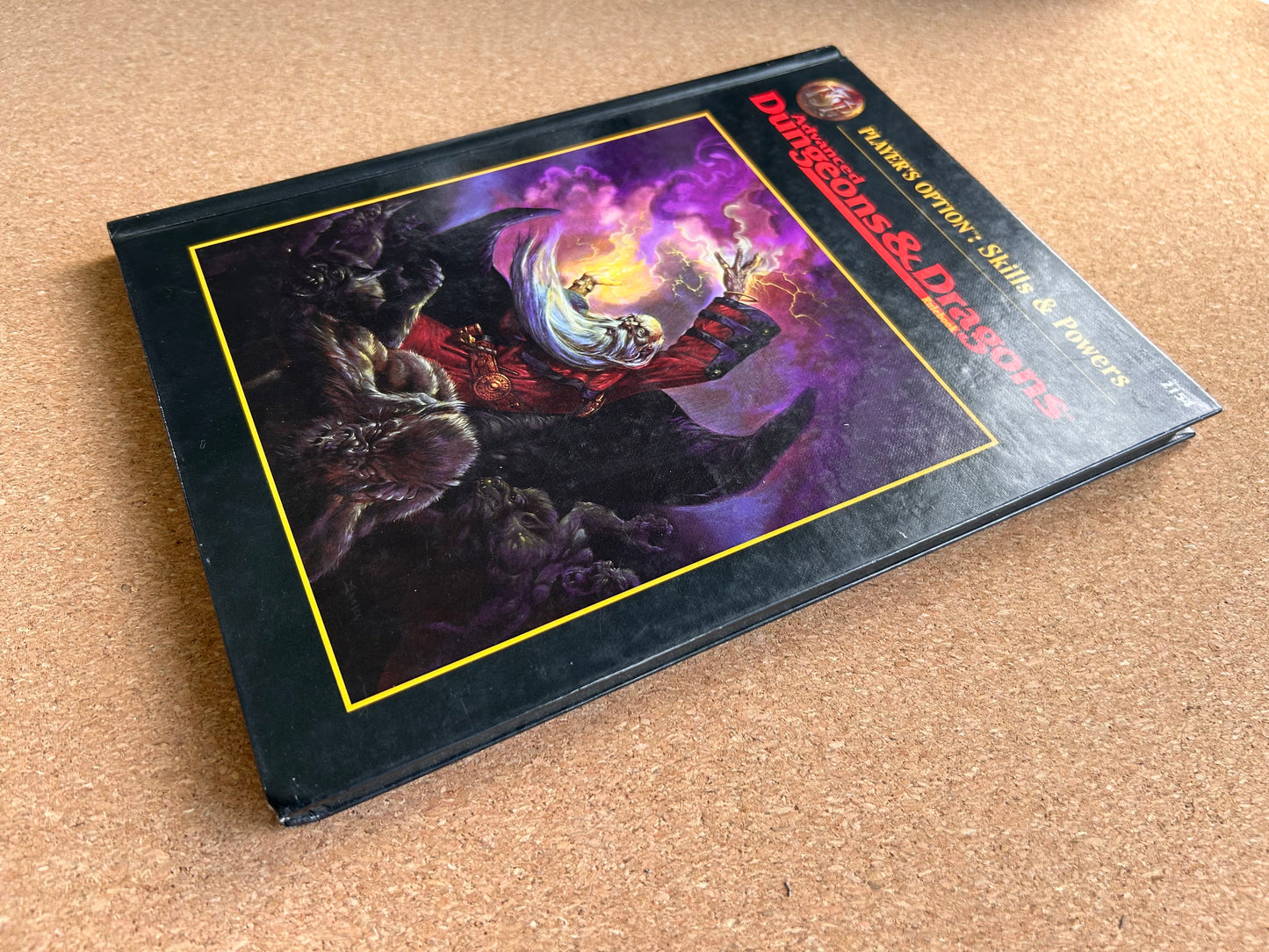 Advanced Dungeons & Dragons - Player’s Option: Skills & Powers - TSR2154 Hardcover (1995)