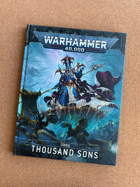 Warhammer 40K 9th Edition - Thousand Sons Codex - Hardcover (2020)