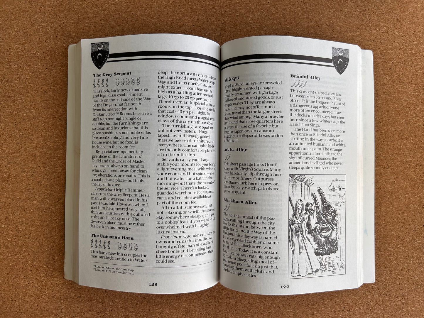 Advanced Dungeons & Dragons Forgotten Realms - Volo’s Guide to Waterdeep TSR9379 - Paperback (1992) - No Map