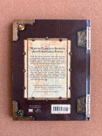 Dungeons & Dragons 3.0/3.5 - Complete Arcane - WOTC Hardcover (2004)