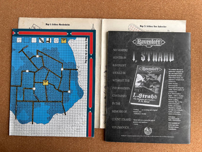Advanced Dungeons & Dragons Ravenloft - Adam’s Wrath - TSR9439 - Paperback (1994) - With Map