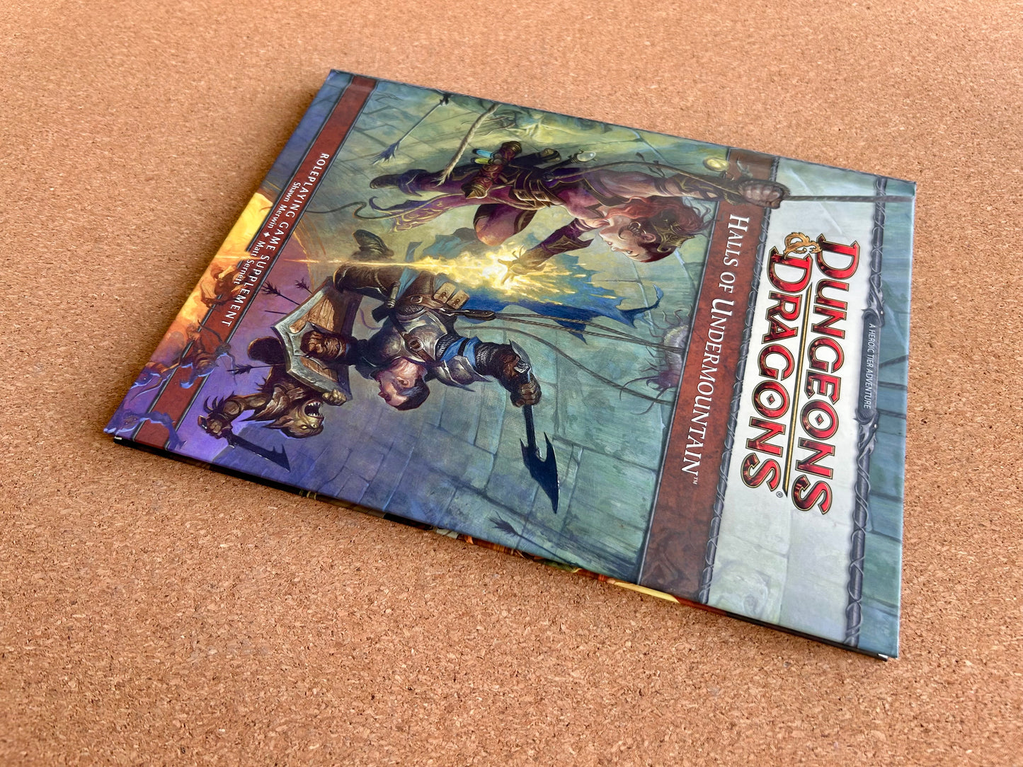 Dungeons & Dragons 4th Edition - Halls of Undermountain - WOTC Hardcover (2012) - No Map