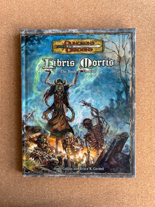 Dungeons & Dragons 3.0/3.5 - Libris Mortis - WOTC Hardcover (2004)