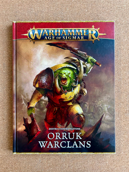 Warhammer Age of Sigmar 4th Edition - Death Battletome Orruk Warclans - Hardcover (2025)