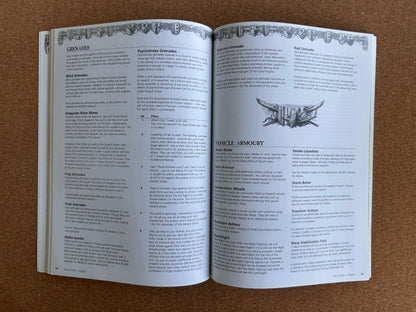 Warhammer 40K 4th Edition - Grey Knights Codex - Games Workshop Paperback (2010)