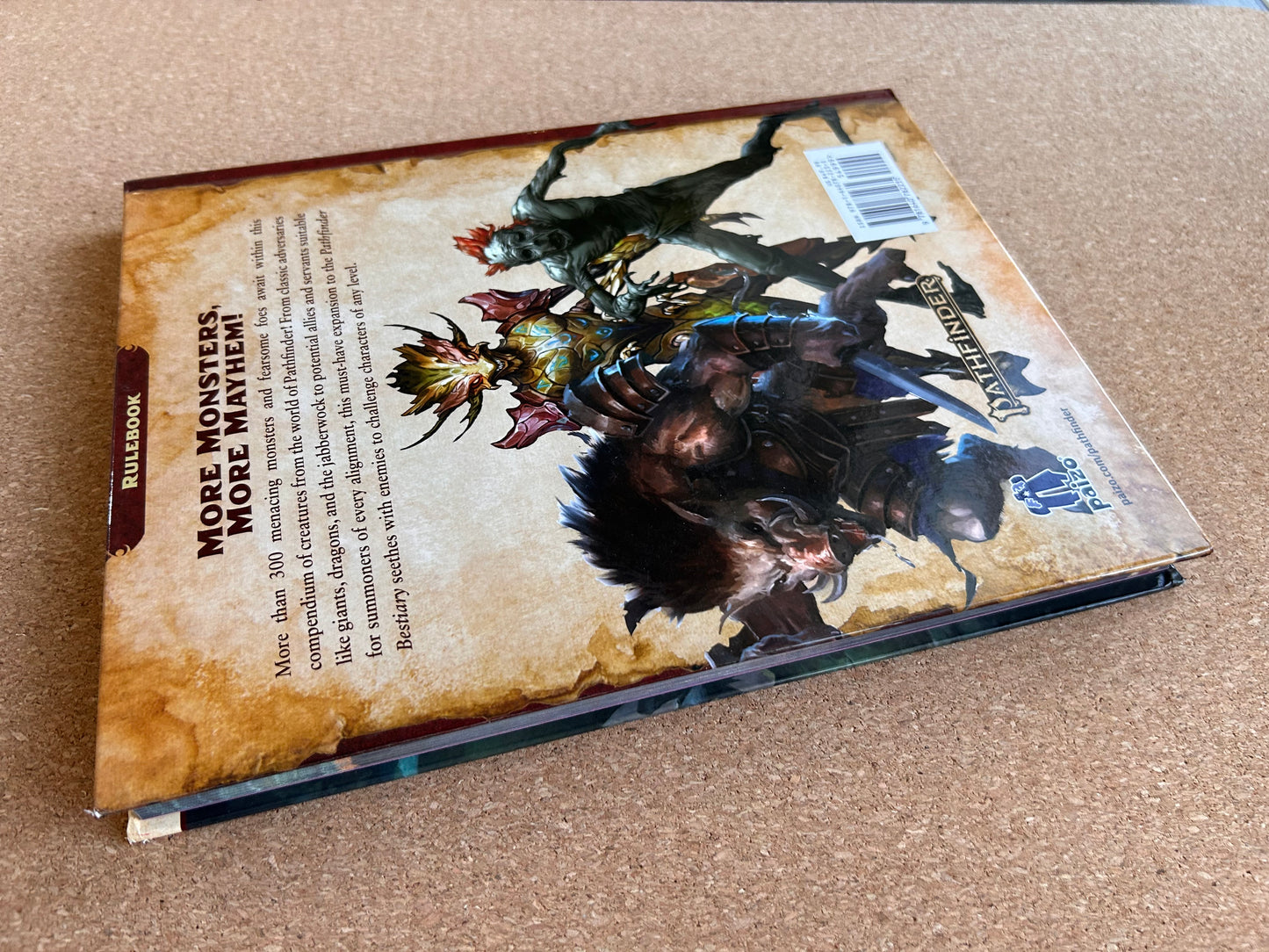 Pathfinder Second Edition - Bestiary 2 - Paizo Hardcover (2020)