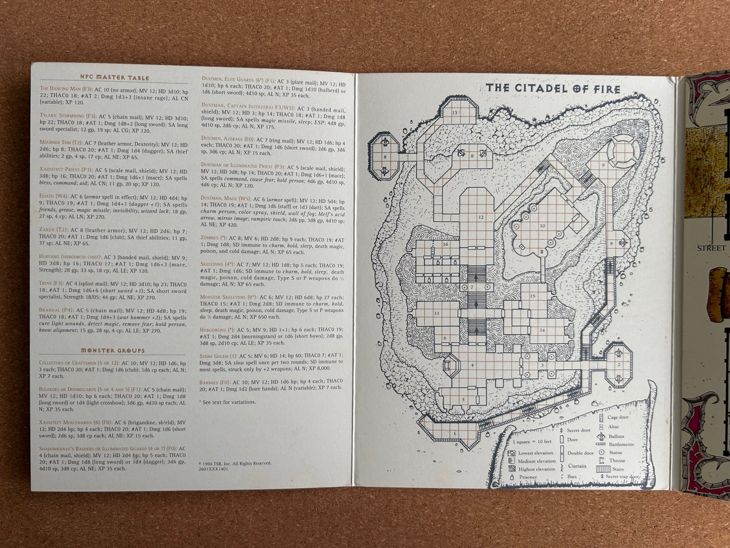 Advanced Dungeons & Dragons Plane Scape - The Eternal Boundary - TSR2601 - Paperback (1994)