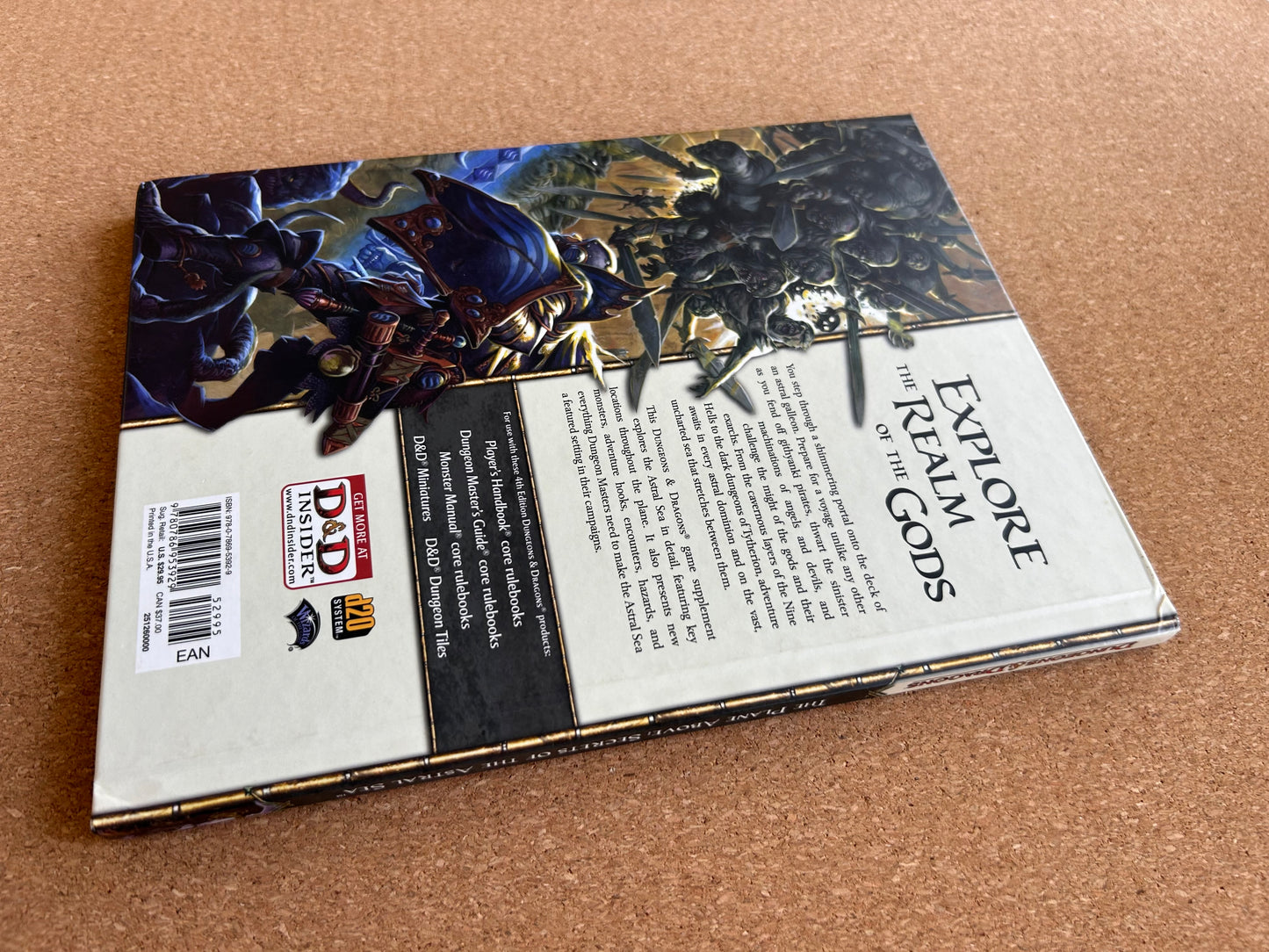 Dungeons & Dragons 4th Edition - The Plane Above: Secrets of the Astral Sea - WOTC Hardcover (2010)
