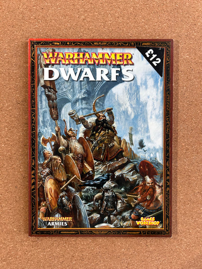 Warhammer Fantasy Armies Codex - Dwarfs - Games Workshop Paperback (2005)