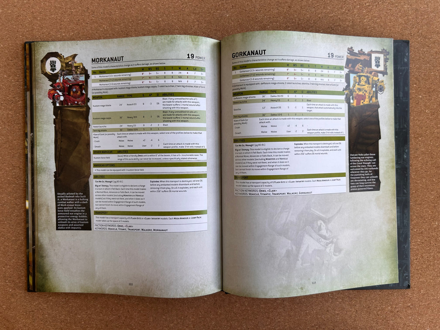 Warhammer 40K 9th Edition - Orks Codex - Hardcover (2021)