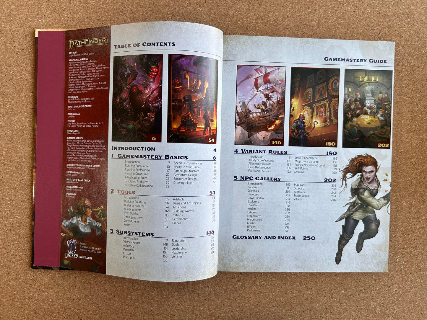 Pathfinder Second Edition - Gamemastery Guide Paizo Hardcover (2020)