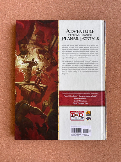 Dungeons & Dragons 4th Edition - Manual of the Planes - WOTC Hardcover (2008)