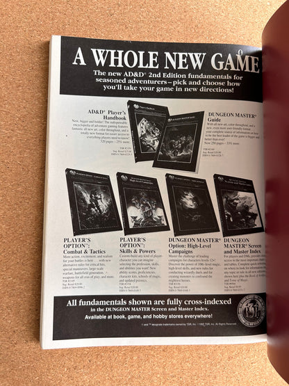 Advanced Dungeons & Dragons - The Complete Ninja’s Handbook - TSR2155 - Paperback (1995)