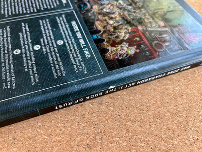 Warhammer 40K - Act I: The Book of Rust War Zone Charadon - Games Workshop Hardcover (2021)