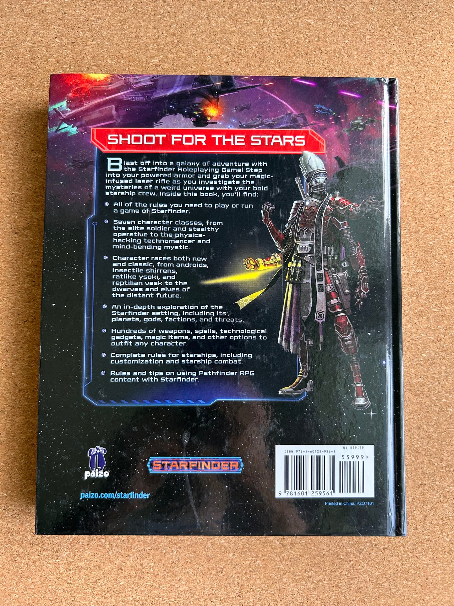 Starfinder Core Rulebook - Paizo PZO7101 Hardcover (2017)