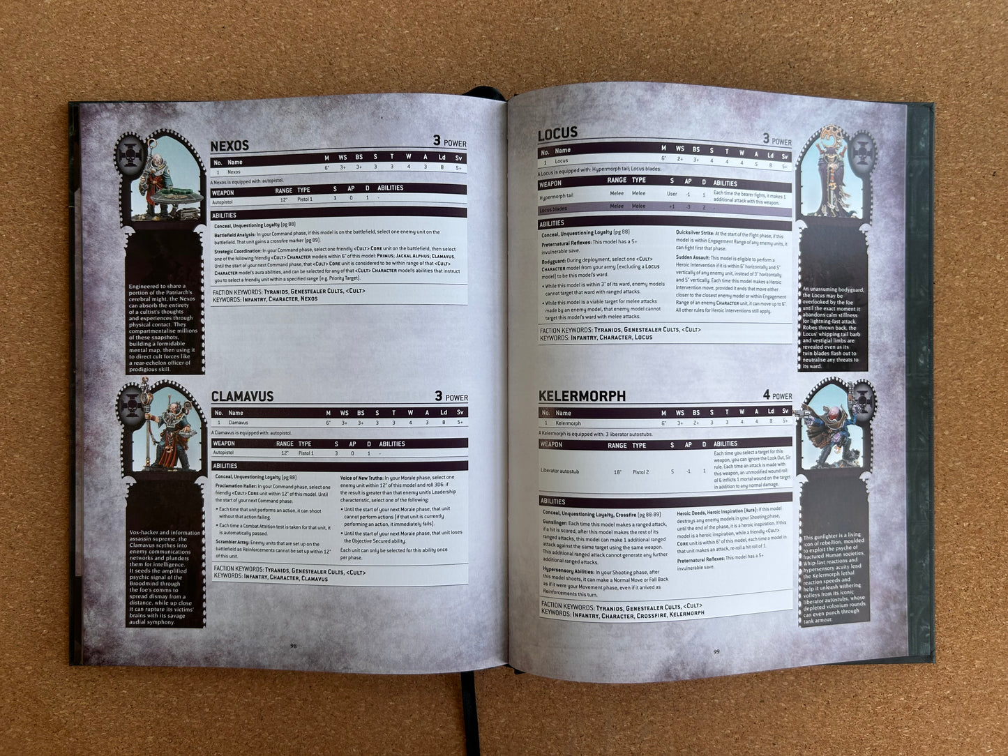Warhammer 40K 9th Edition - Genestealer Cults Codex - Hardcover (2021)