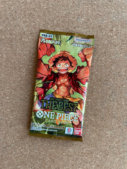 One Piece Card Game Booster Pack: The Best PRB-01 Japanese - Bandai Namco