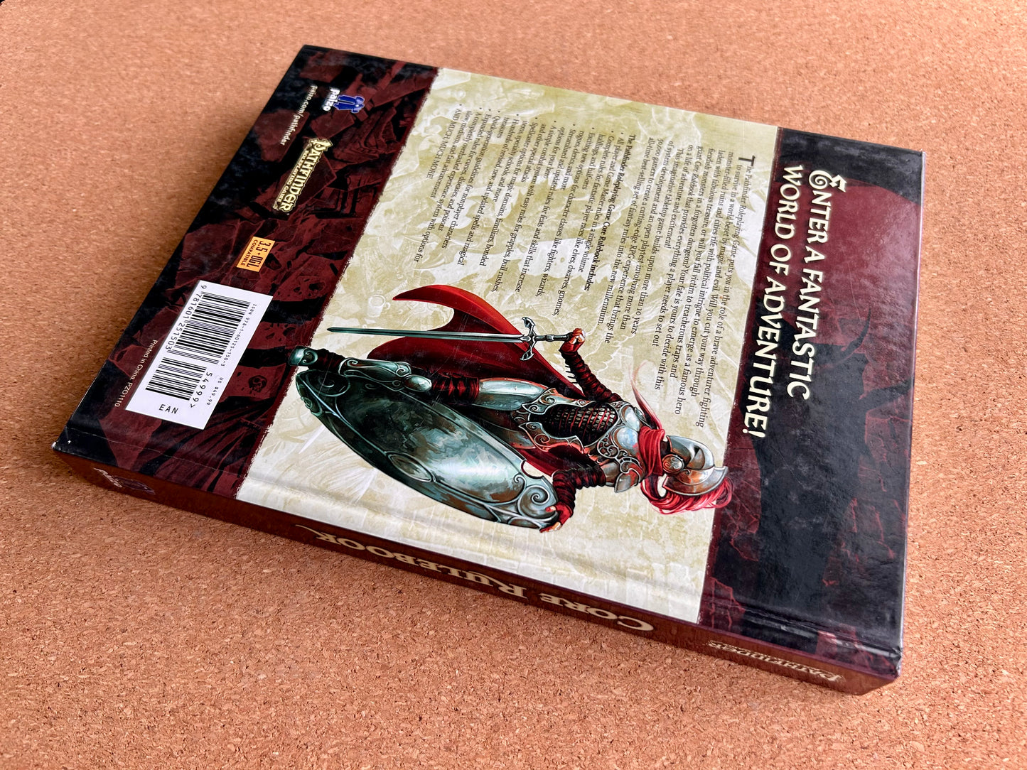 Pathfinder First Edition - Core Rulebook - Paizo Hardcover (2013)