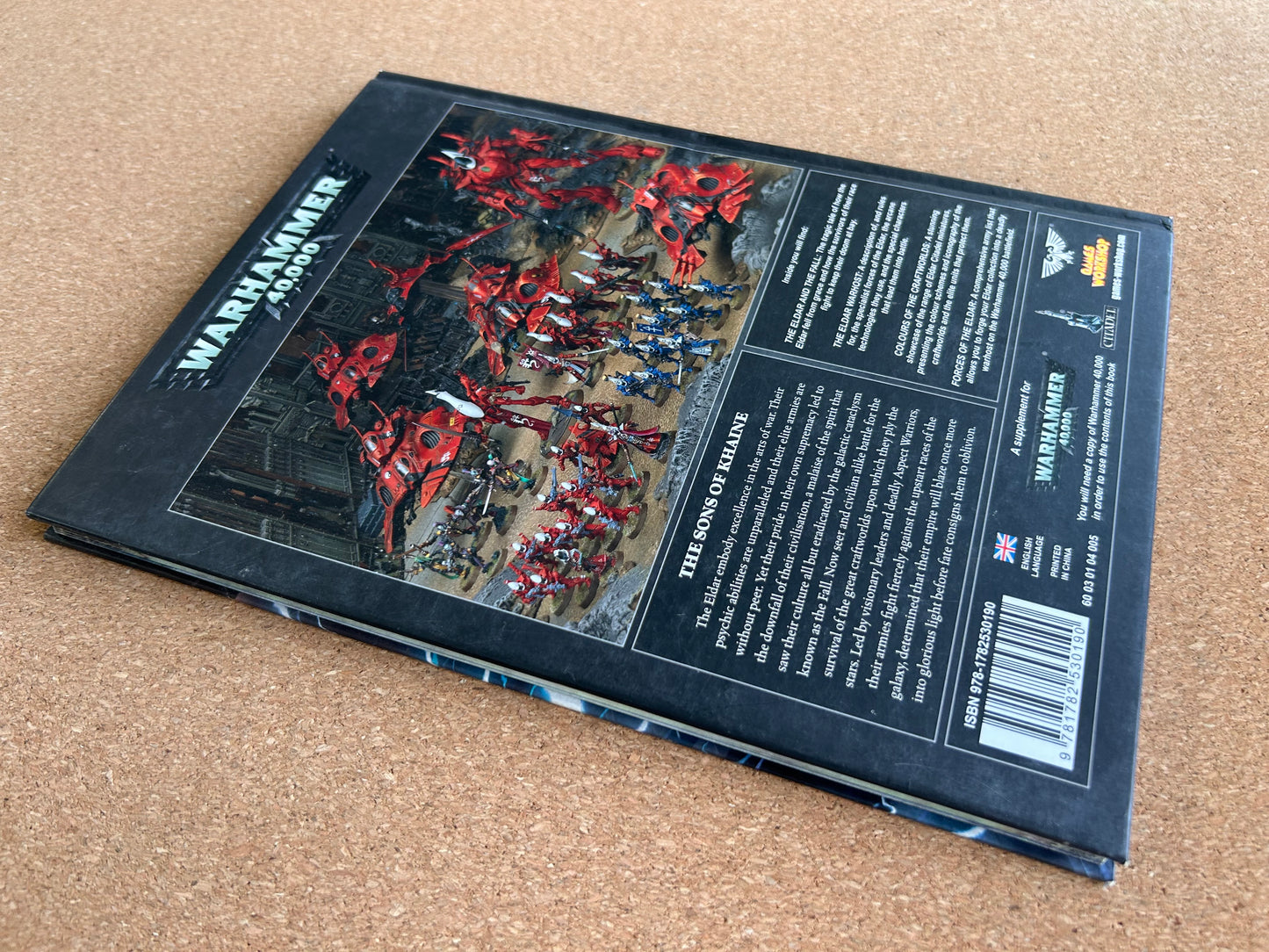 Warhammer 40K 6th Edition - Eldar Codex - Games Workshop Hardcover (2012)