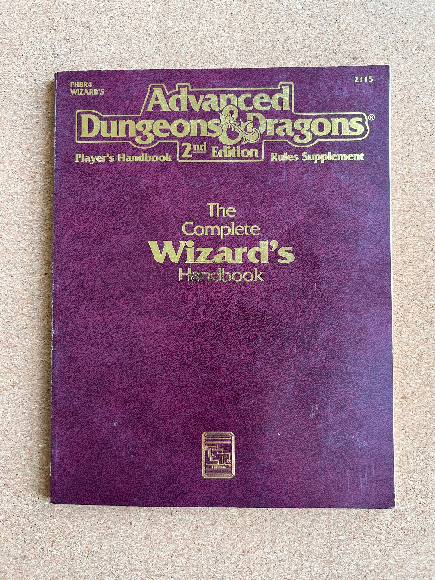 Advanced Dungeons & Dragons - The Complete Wizard’s Handbook - PHBR4 TSR2115 - Paperback (1990)