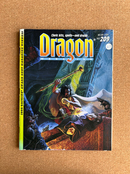 Dragon Magazine Issue #209 - TSR Magazine (September, 1994)
