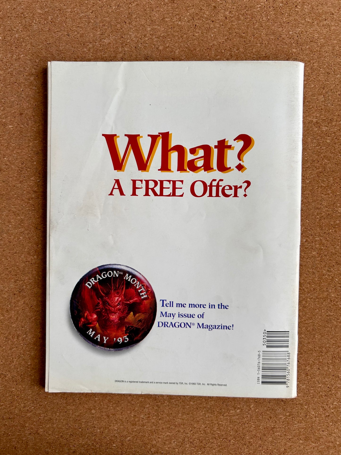 Dragon Magazine Issue #192 - TSR Magazine (April, 1993)