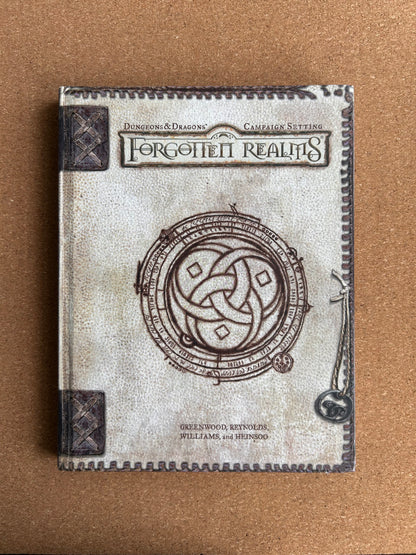 Dungeons & Dragons 3.0/3.5 Forgotten Realms - Campaign Setting - WOTC Hardcover (2001)