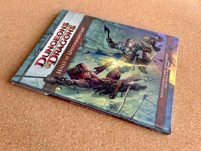 Dungeons & Dragons 4th Edition - Halls of Undermountain - WOTC Hardcover (2012) - No Map