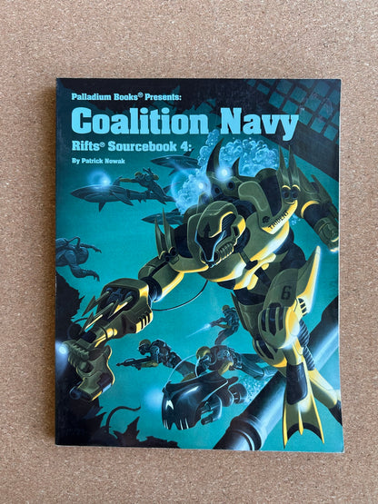 Rifts Sourcebook 4: Coalition Navy - Palladium Books Paperback (1997)