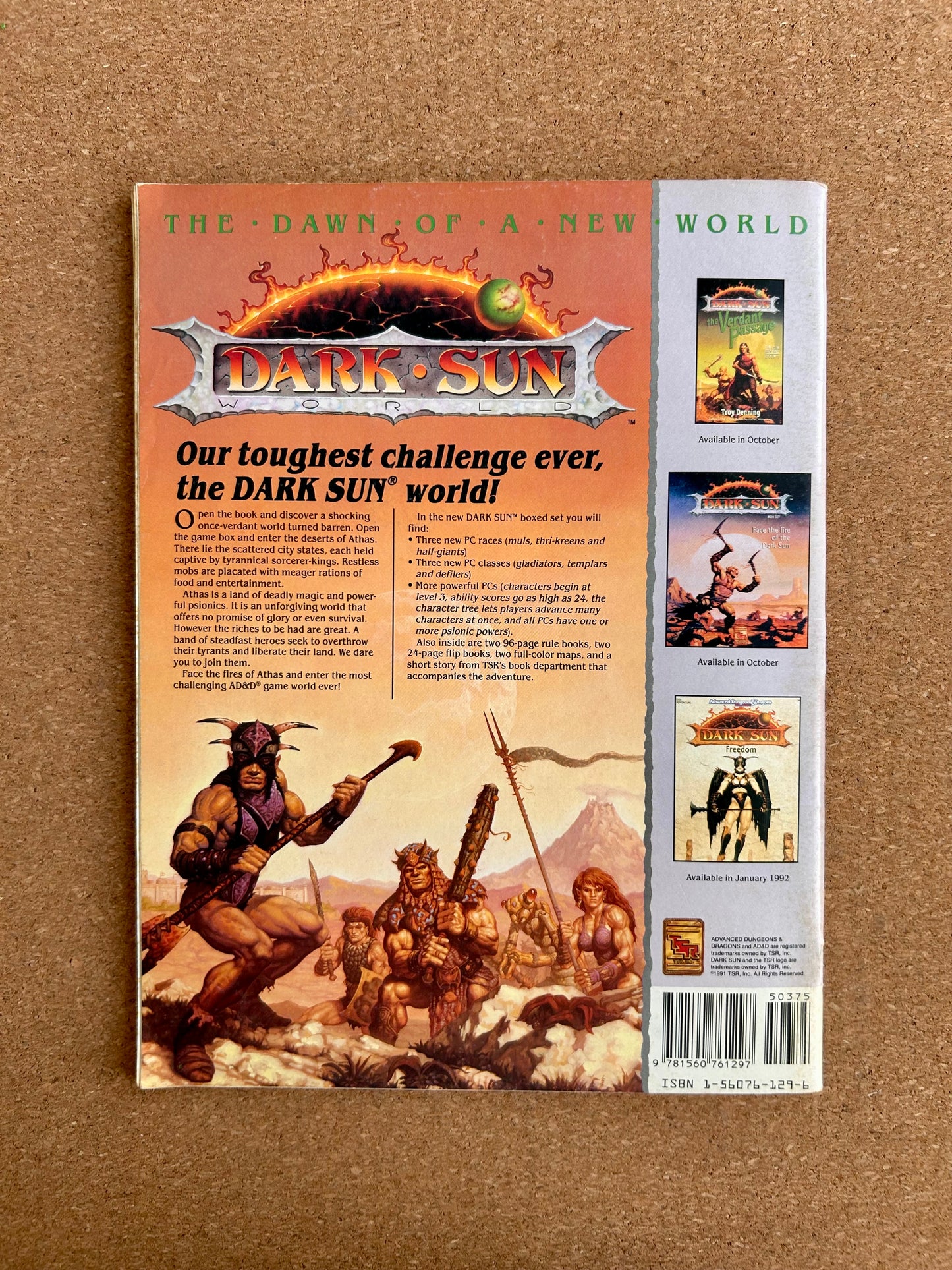 Dungeon Magazine Issue #31 - TSR Magazine (SEPT/OCT, 1991)