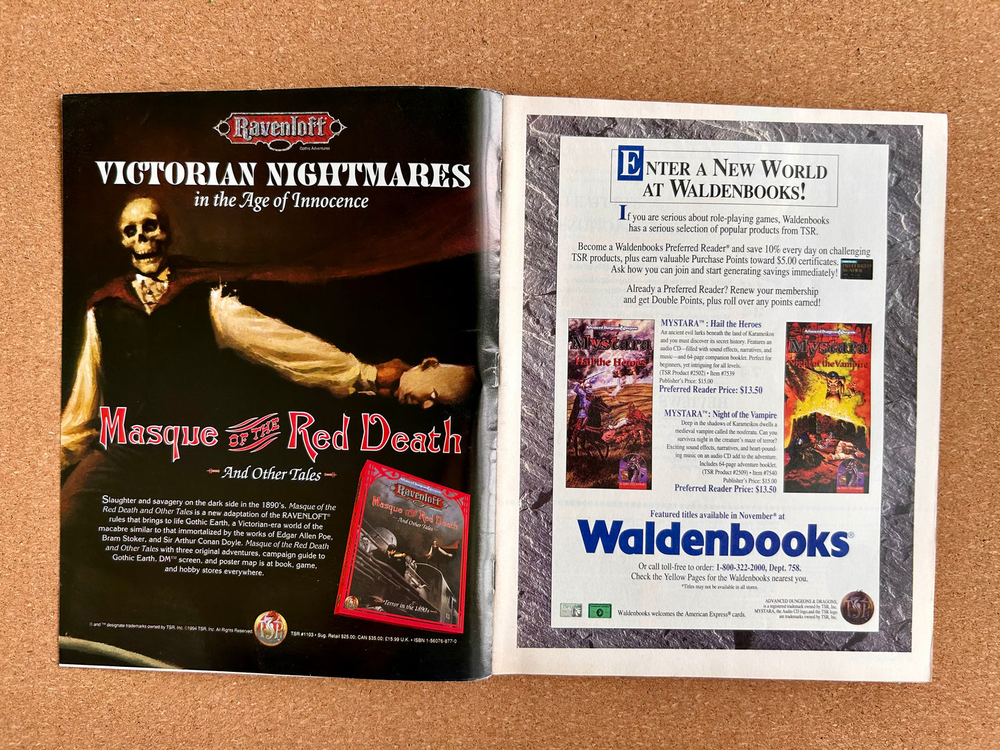 Dragon Magazine Issue #211 - TSR Magazine (November, 1994)