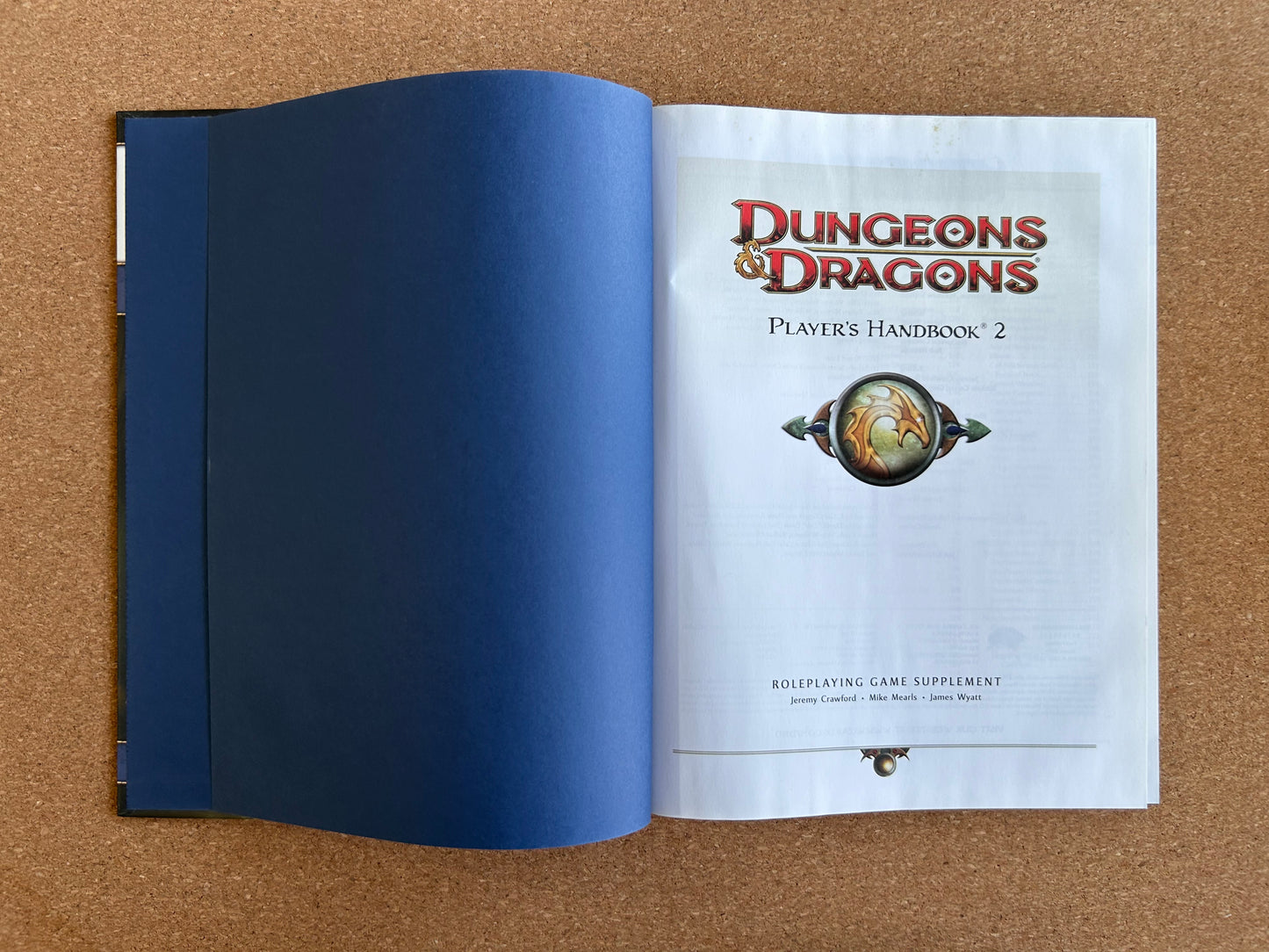 Dungeons & Dragons 4th Edition - Player’s Handbook 2 - WOTC Hardcover (2009)